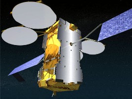 Artist view of Eutelsat Ka-Sat (Astrium)