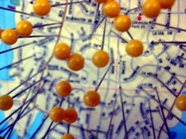 Pins on a map (CJ Sorg/Flickr)