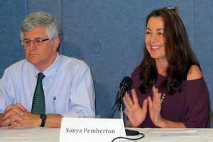 Paul Offit and Sonya Pemberton