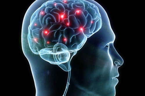 Brain synapses illustration
