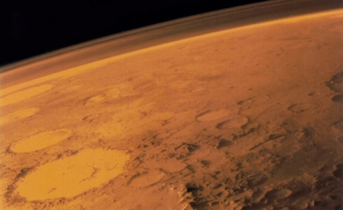 Mars surface and atmosphere