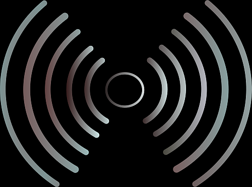 Radio waves graphic