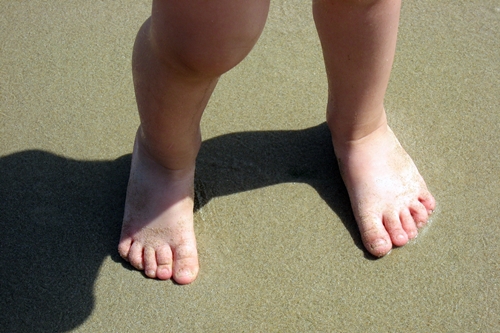 Child's feet