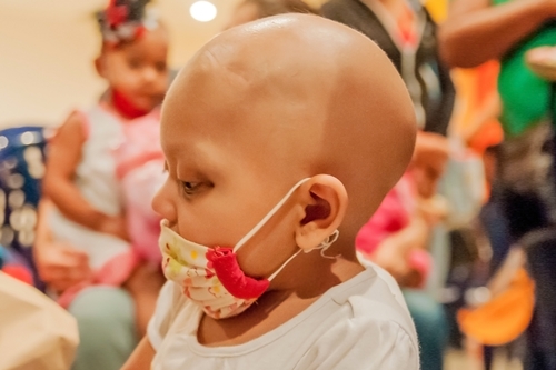 Child with cancer