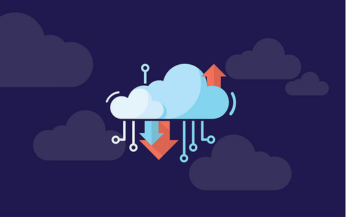 Cloud computing graphic