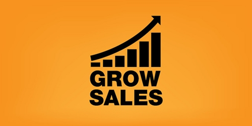 Grow sales graphic