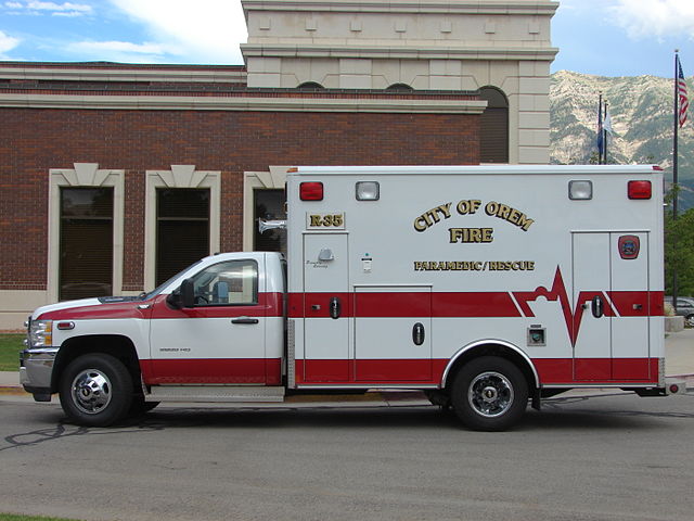 Ambulance in Orem, Utah