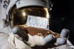 Astronaut with tissue chip