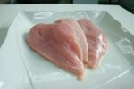 Uncooked chicken breast
